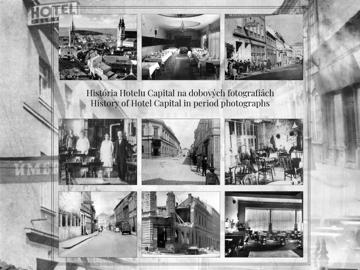 Hotel Capital With Private Wellness Nitra Exterior foto